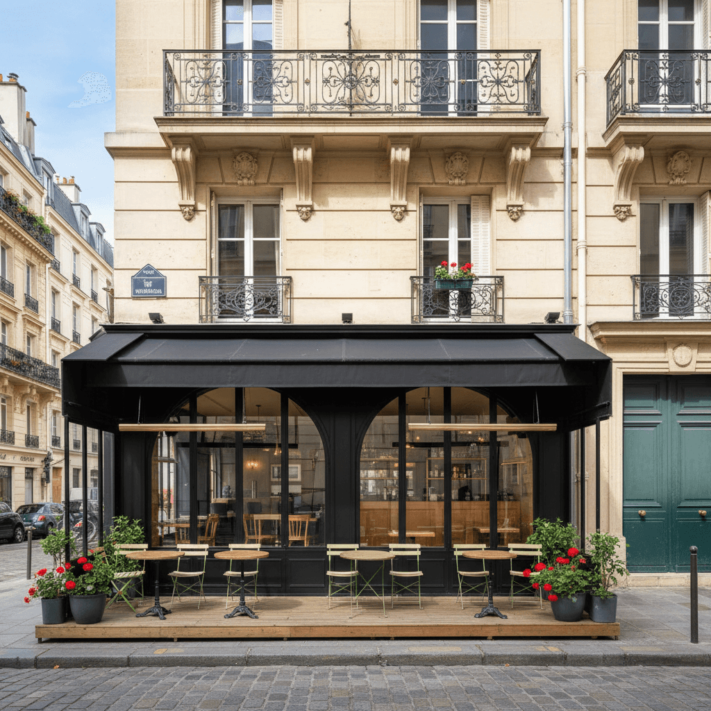 Restaurant 35 couverts à Paris : extraction