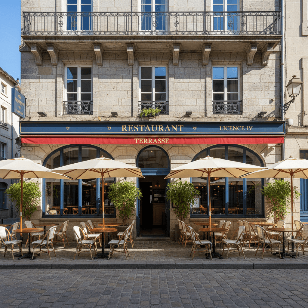 Restaurant à Pau : terrasse - licence IV - Image 1