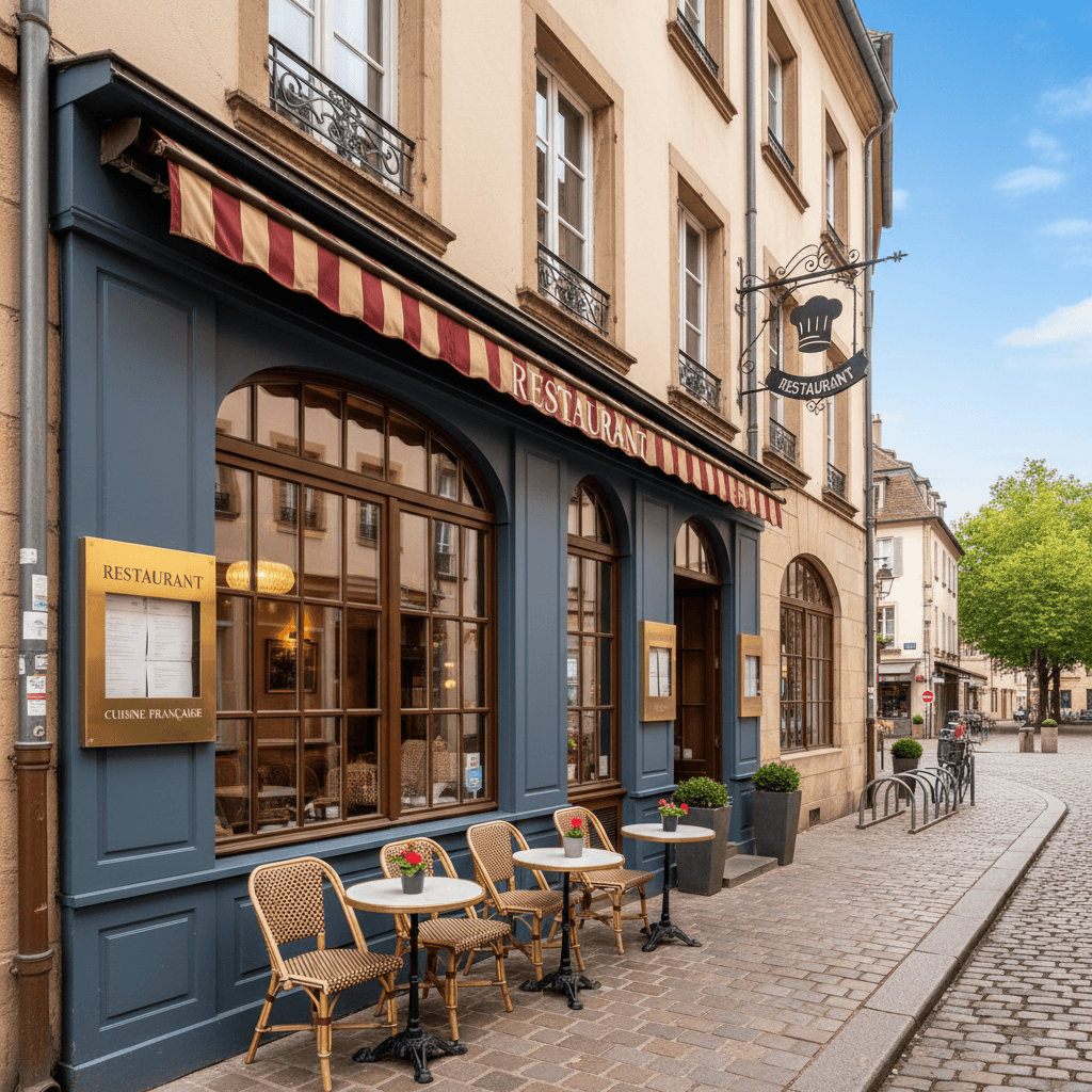 Restaurant 120m² à Strasbourg : licence IV - extraction