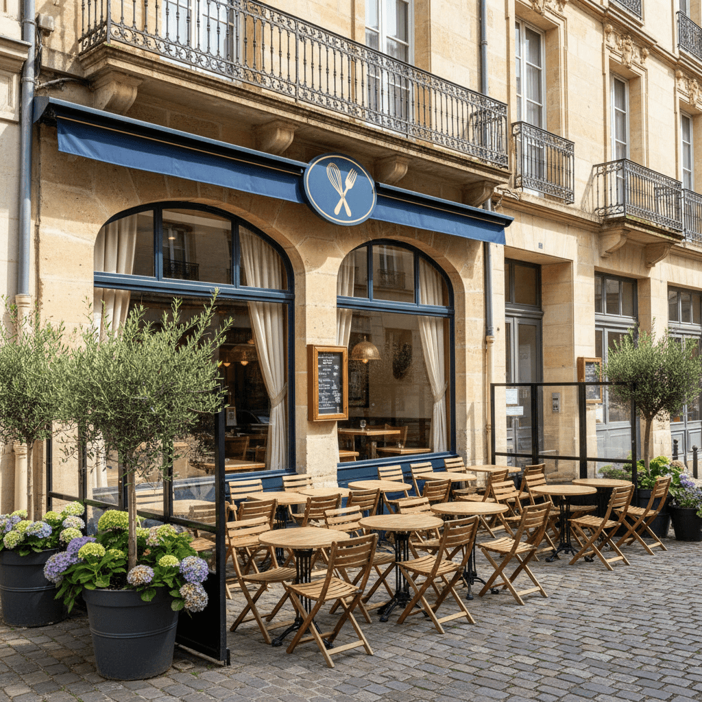 Restaurant 80m² à Nantes : terrasse - licence IV - Image 1