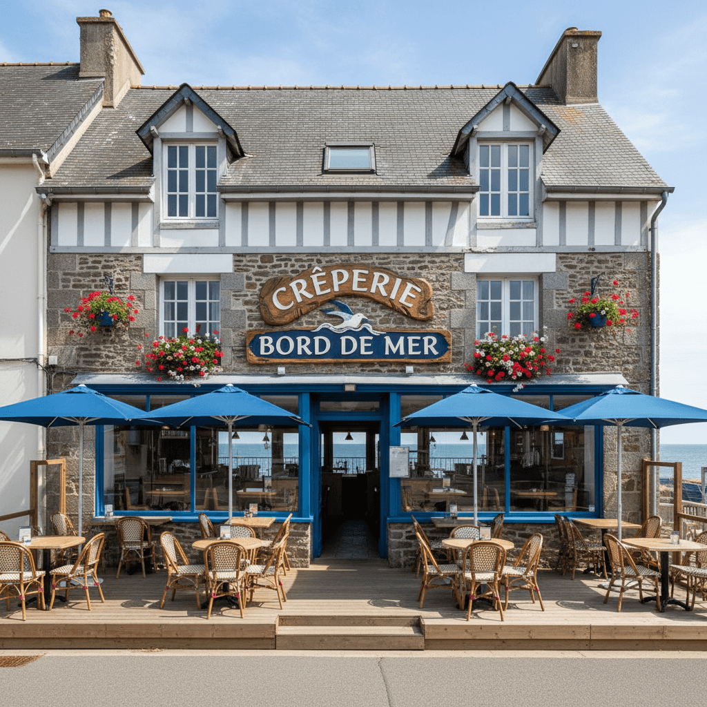 Restaurant 130m² à Saint-Vaast-La-Hougue : terrasse - Image 1
