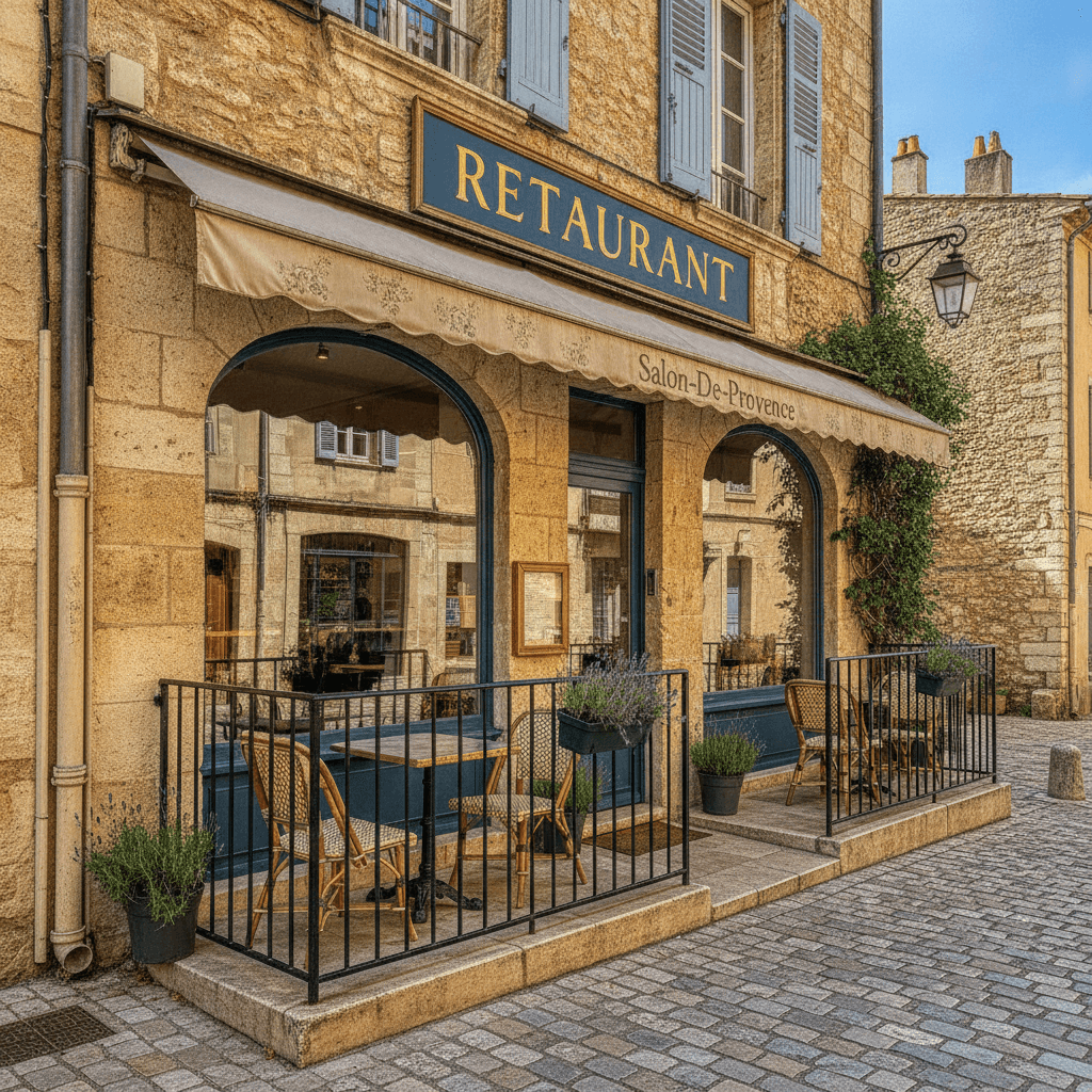 Restaurant 86m² à Salon-De-Provence : terrasse - licence IV - Image 1