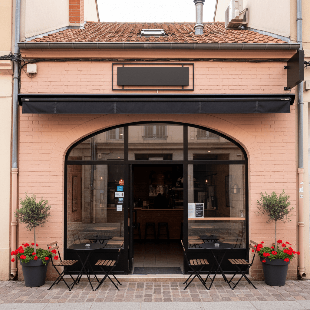 Fast-food 70m² à Toulouse : extraction - climatisation