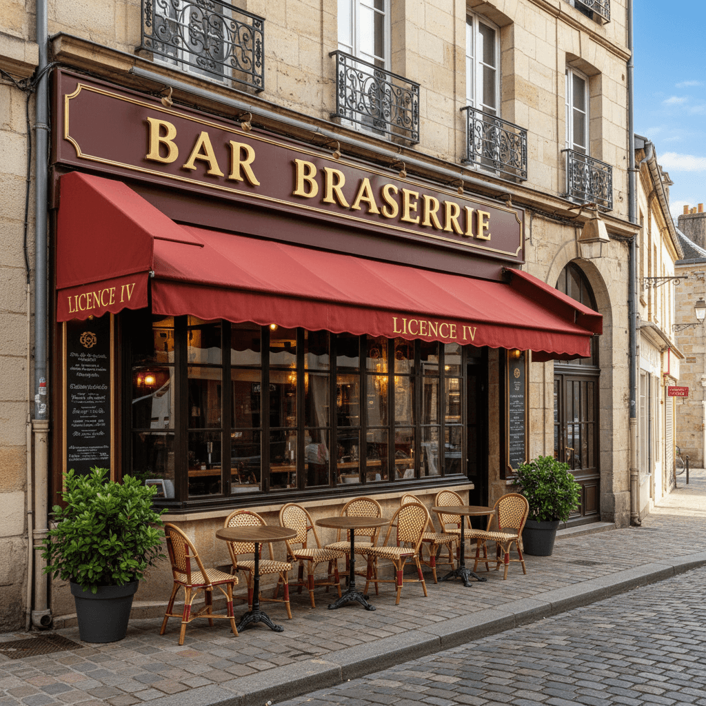 Bar-brasserie à Nantes : licence IV