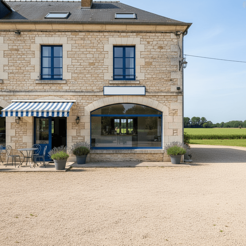 Restaurant 150m² à Fontenay-Le-Comte : terrasse - licence IV - Image 1