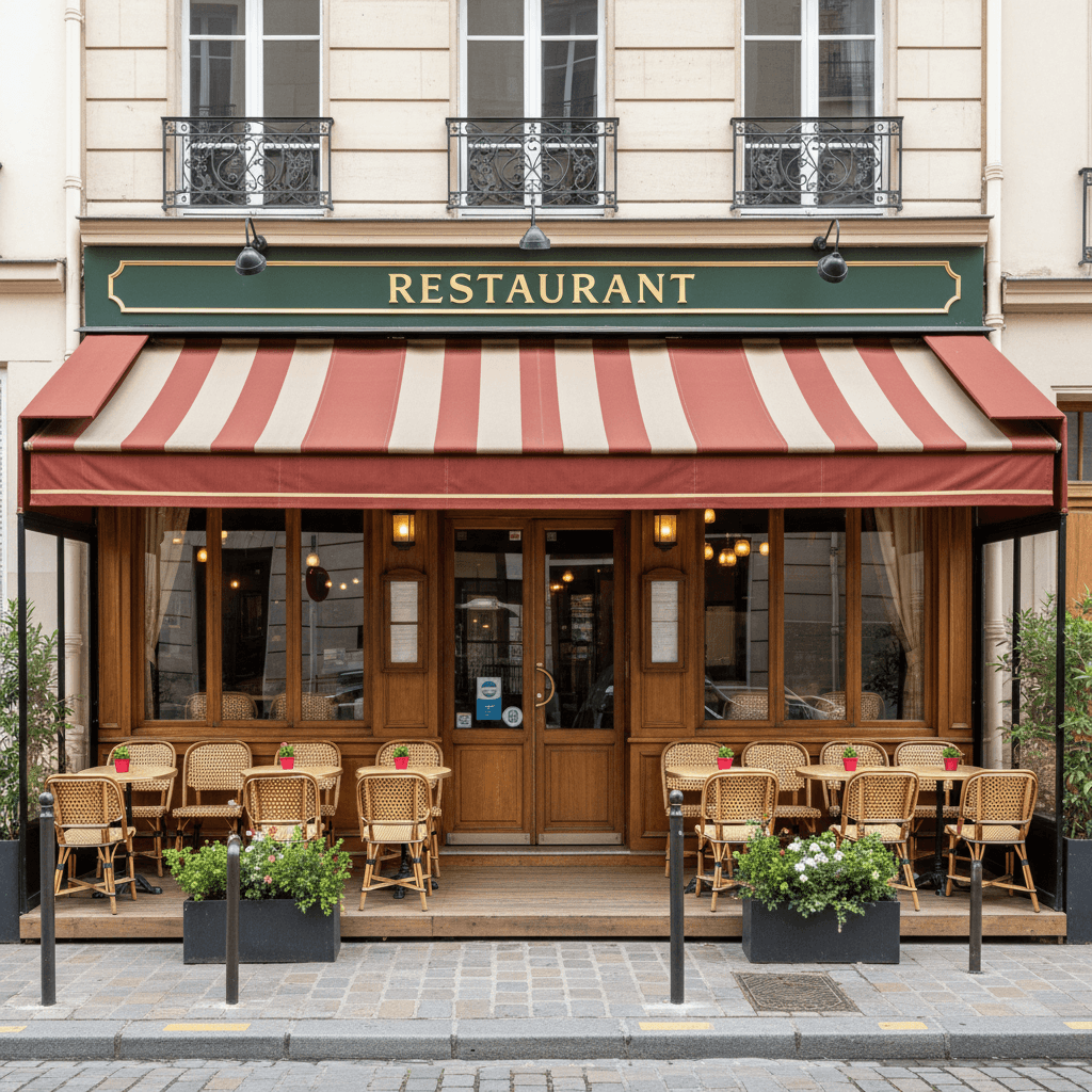 Restaurant 50 couverts à Vincennes : terrasse - licence IV - Image 1