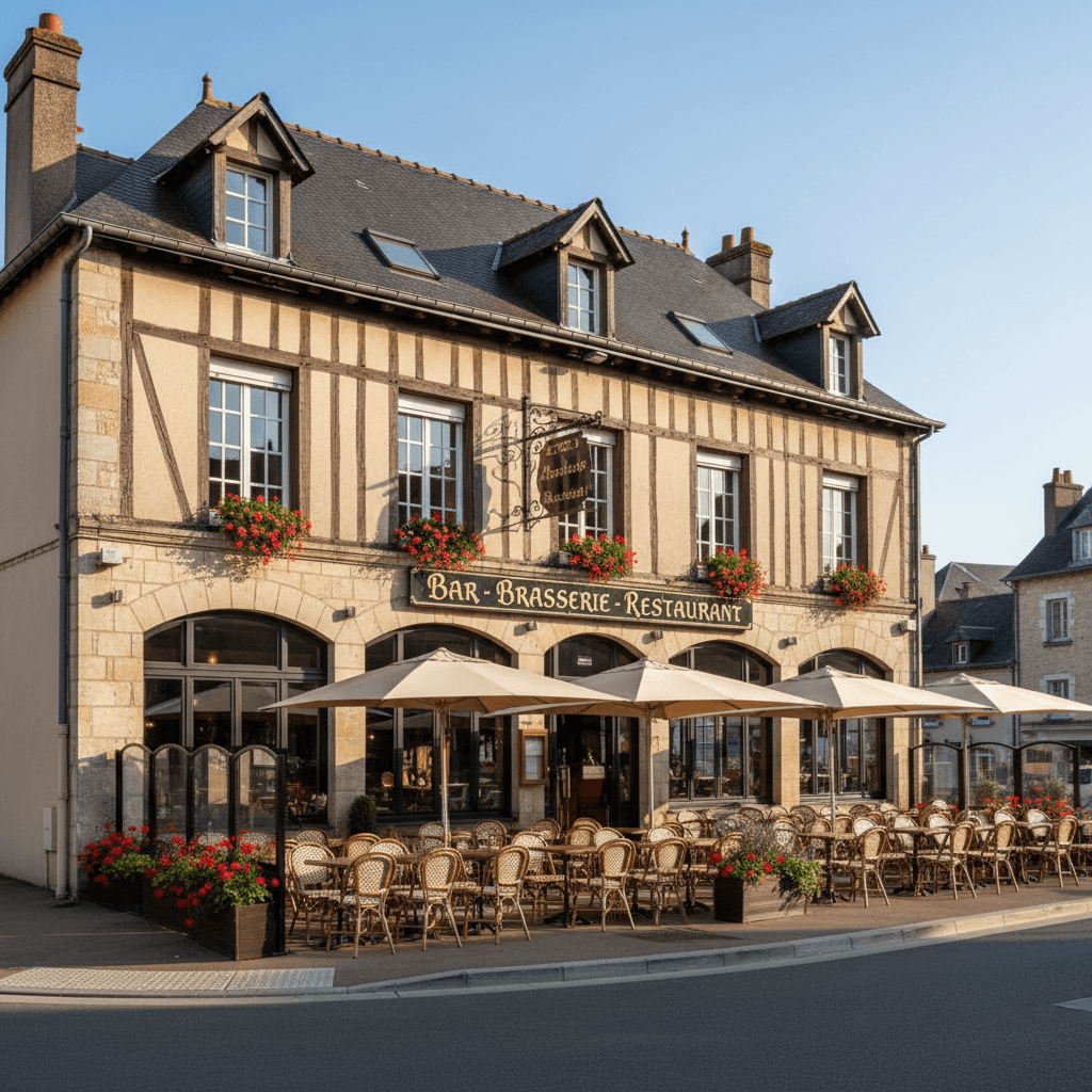 Bar-brasserie à Évreux : terrasse - licence IV - Image 1