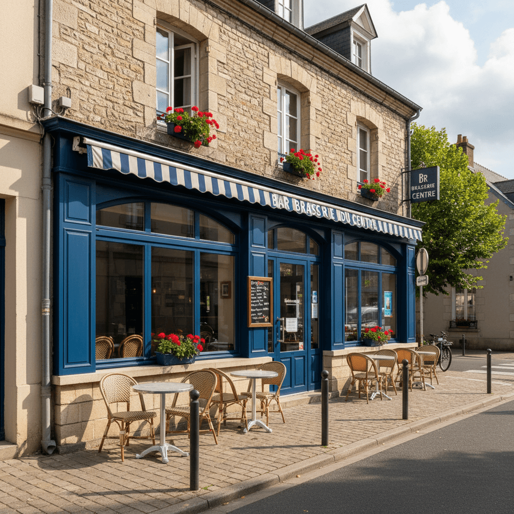 Bar-brasserie 183m² à Saint-Julien-De-Concelles : terrasse - licence IV - Image 1