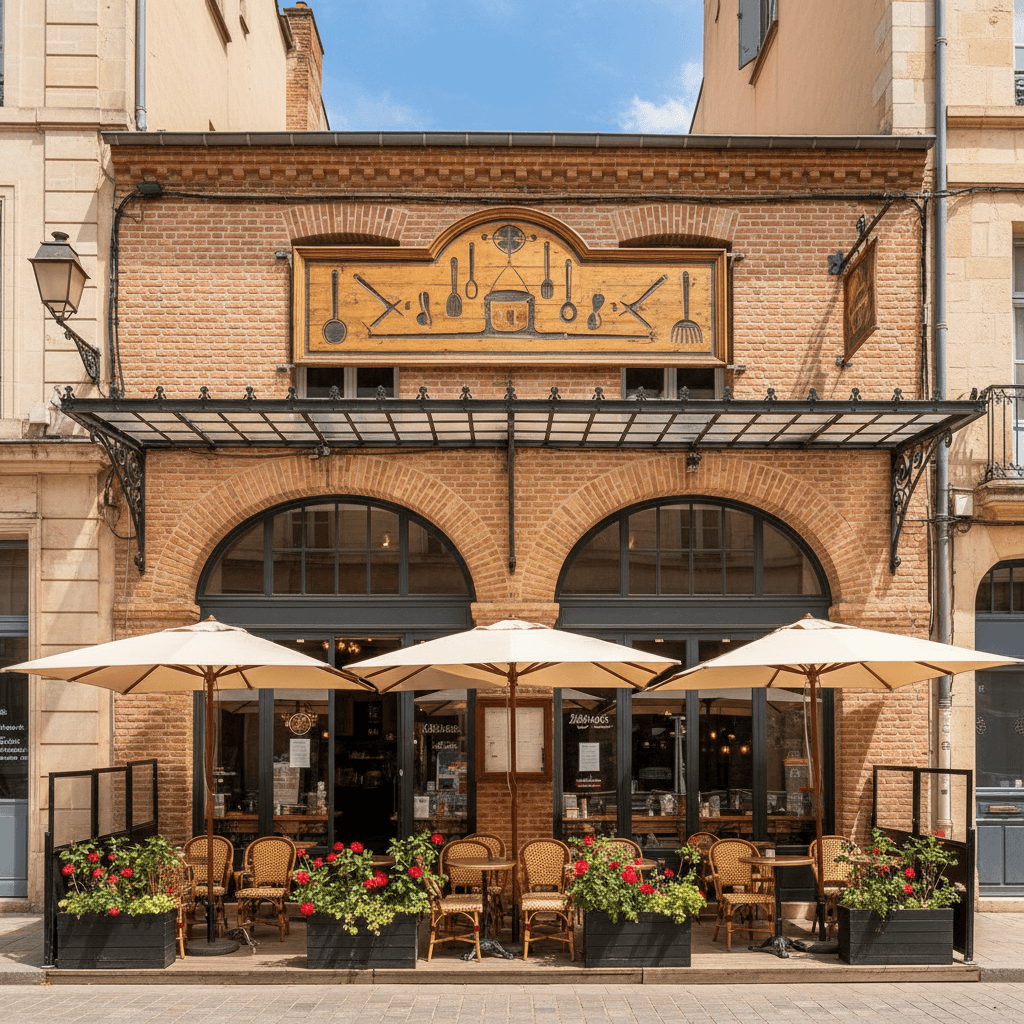 Restaurant 218m² à Toulouse : terrasse - licence IV - Image 1