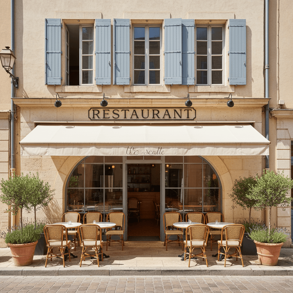 Restaurant 87m² à Aix-En-Provence : terrasse - licence IV