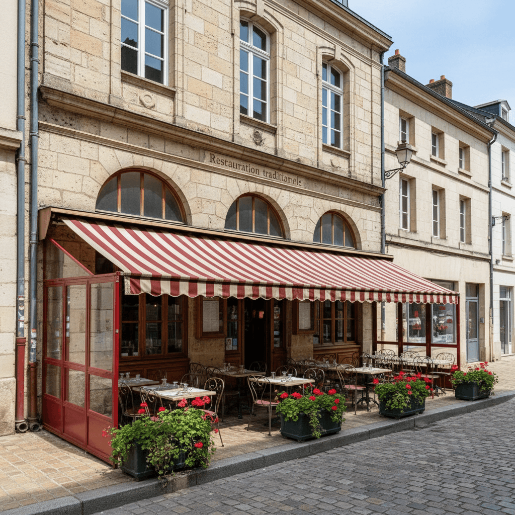 Restaurant à Laon : terrasse - licence IV - Image 1