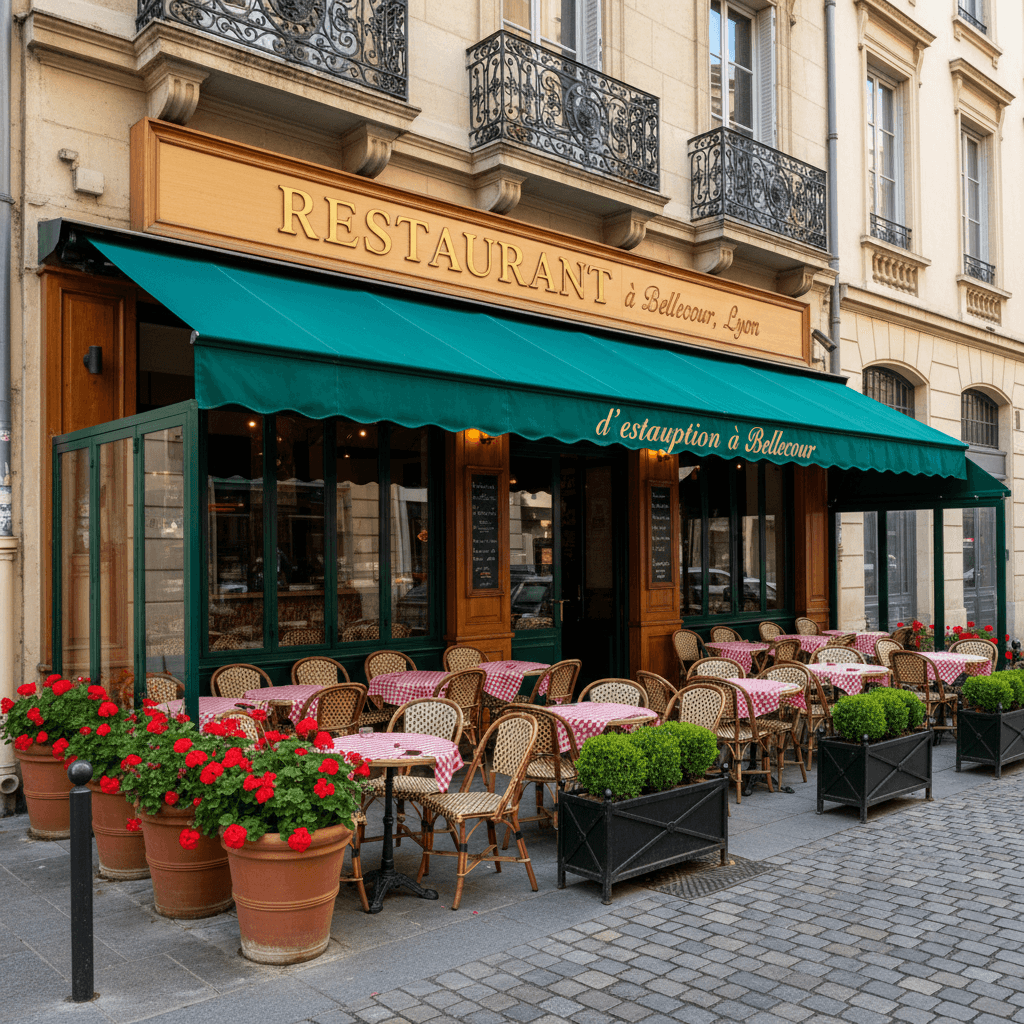 Restaurant à Lyon : terrasse - licence IV
