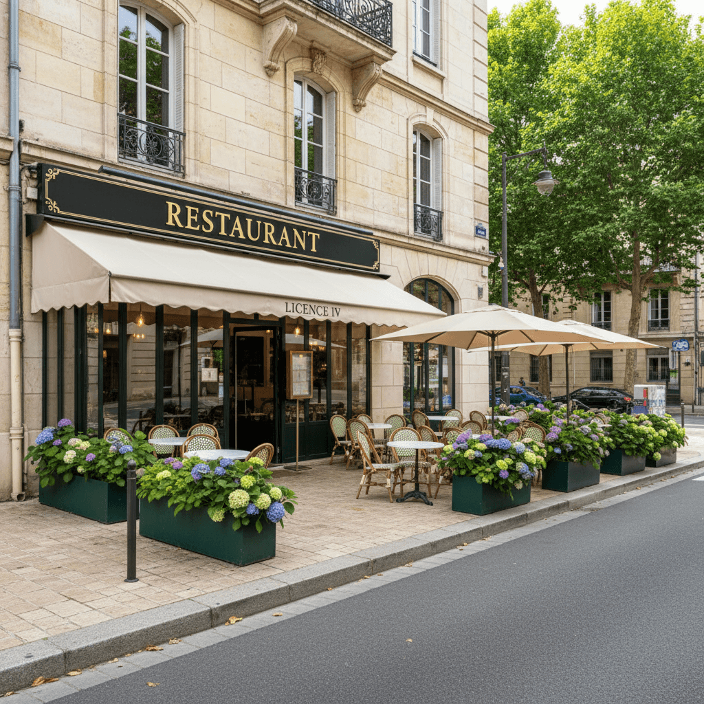 Restaurant 840m² à Corbas : terrasse - licence IV - Image 1