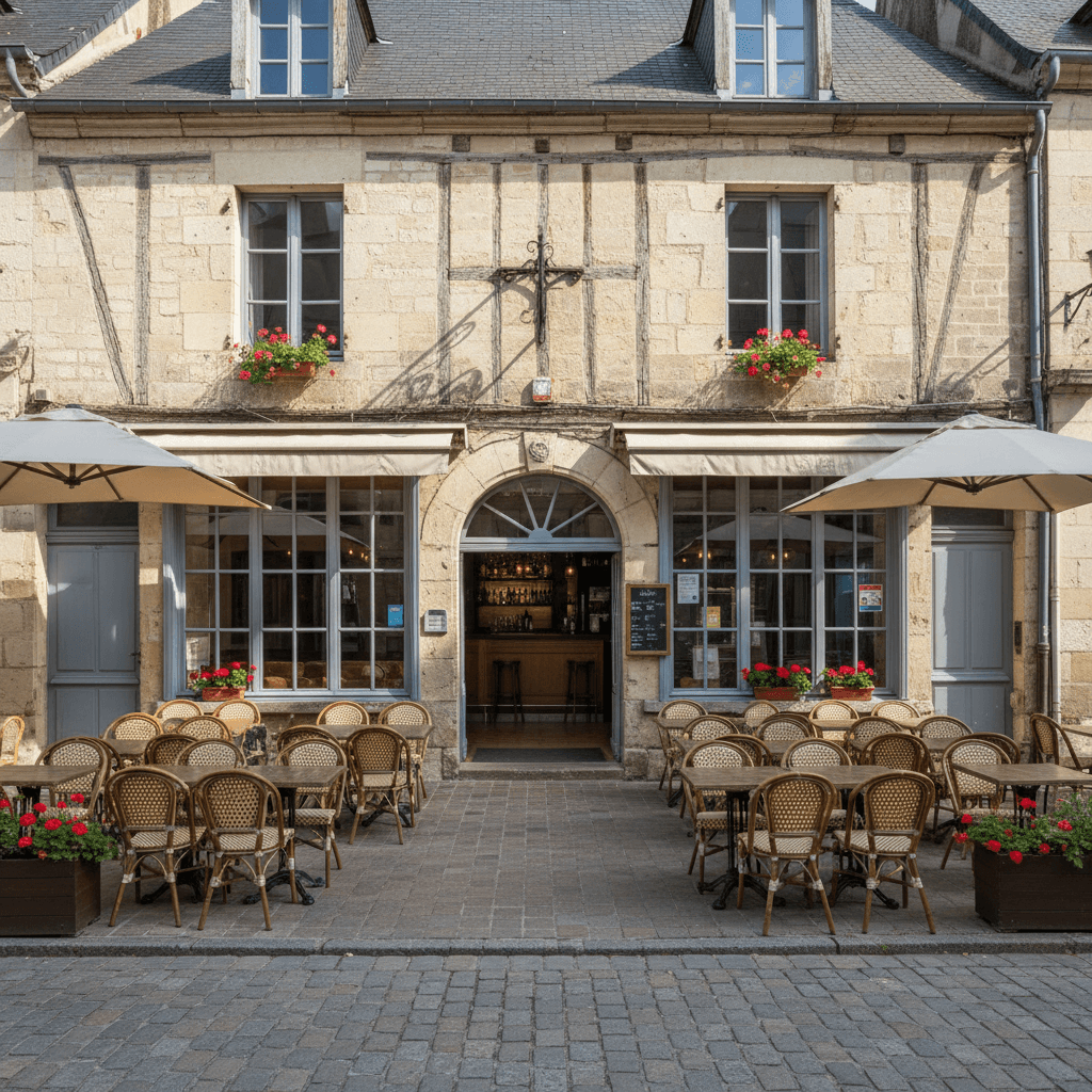 Restaurant 280m² à La Châtre : terrasse - licence IV - Image 1