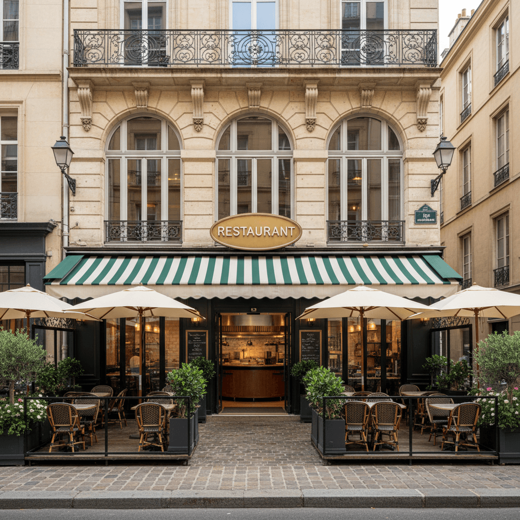 Restaurant à Lyon : terrasse - licence IV