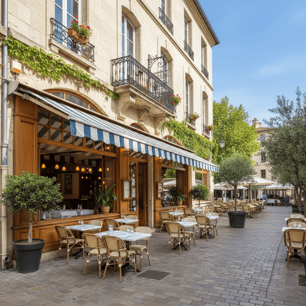Restaurant 272m² à Montpellier : terrasse - licence IV