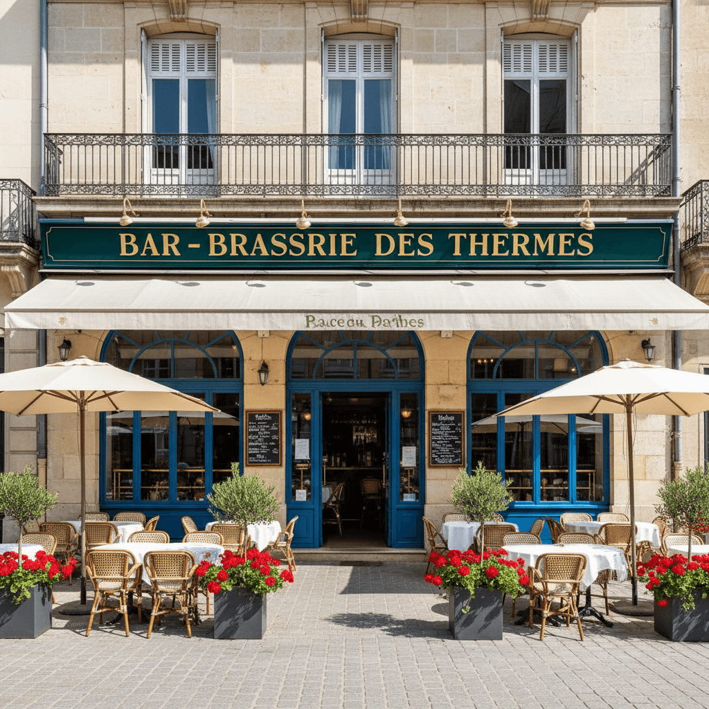 Bar-brasserie 90m² à Aix-Les-Bains : terrasse - licence IV - Image 1
