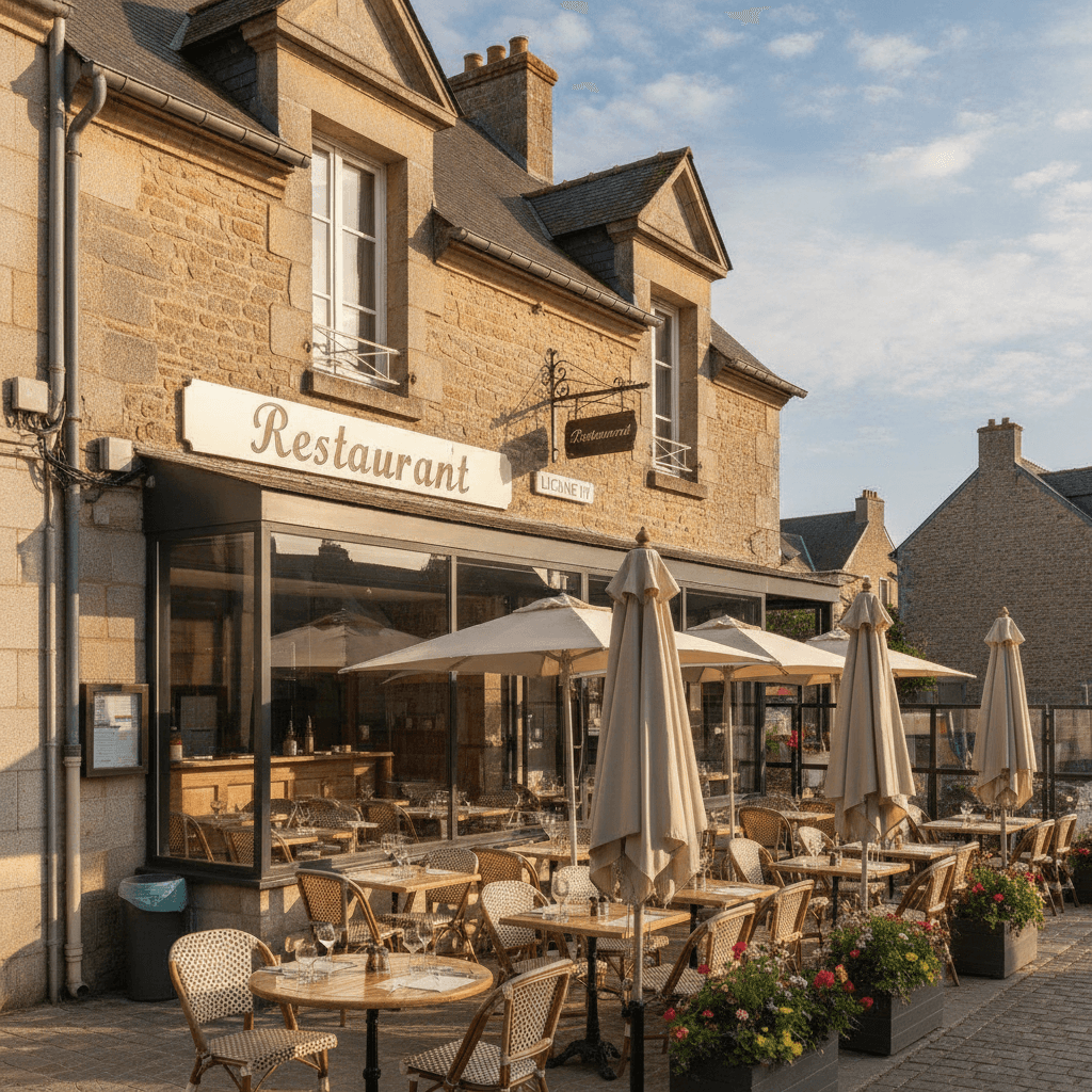 Restaurant : terrasse - licence IV - Image 1