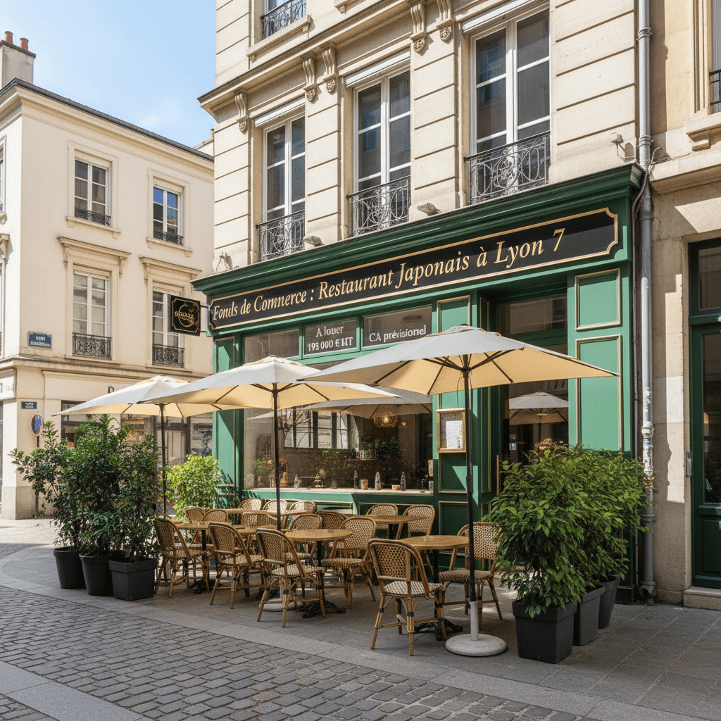 Fast-food à Lyon : terrasse - extraction - Image 1