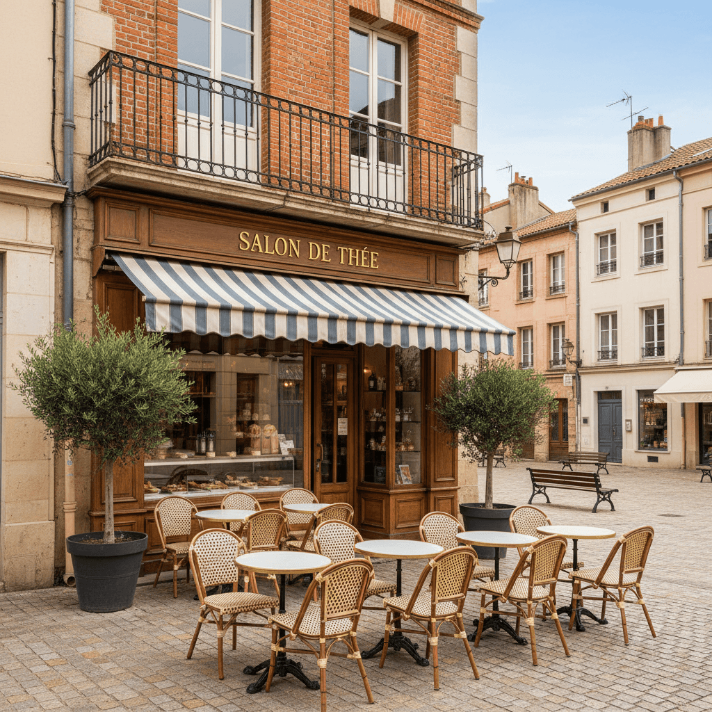 Snack 33m² à Toulouse : terrasse - cave/réserve - Image 1