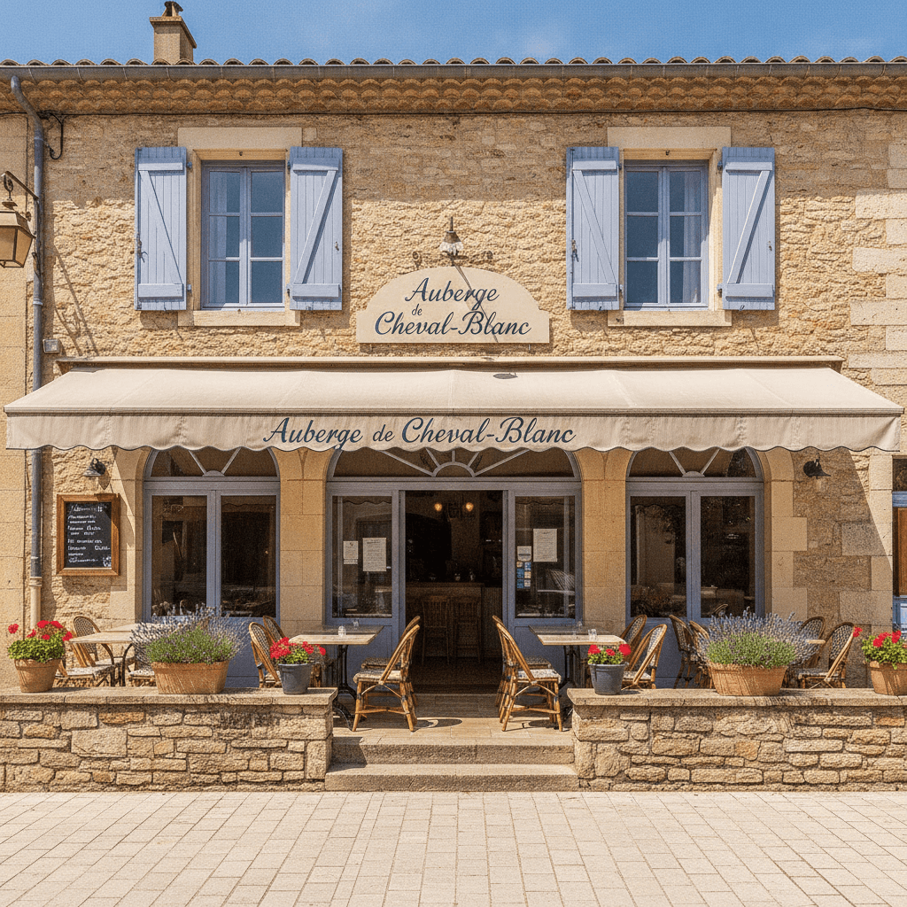Restaurant 142m² à Cheval-Blanc : terrasse - licence IV - Image 1
