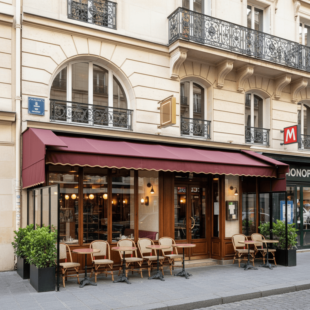 Brasserie rénovée à Gambetta, 185 m² avec terrasse