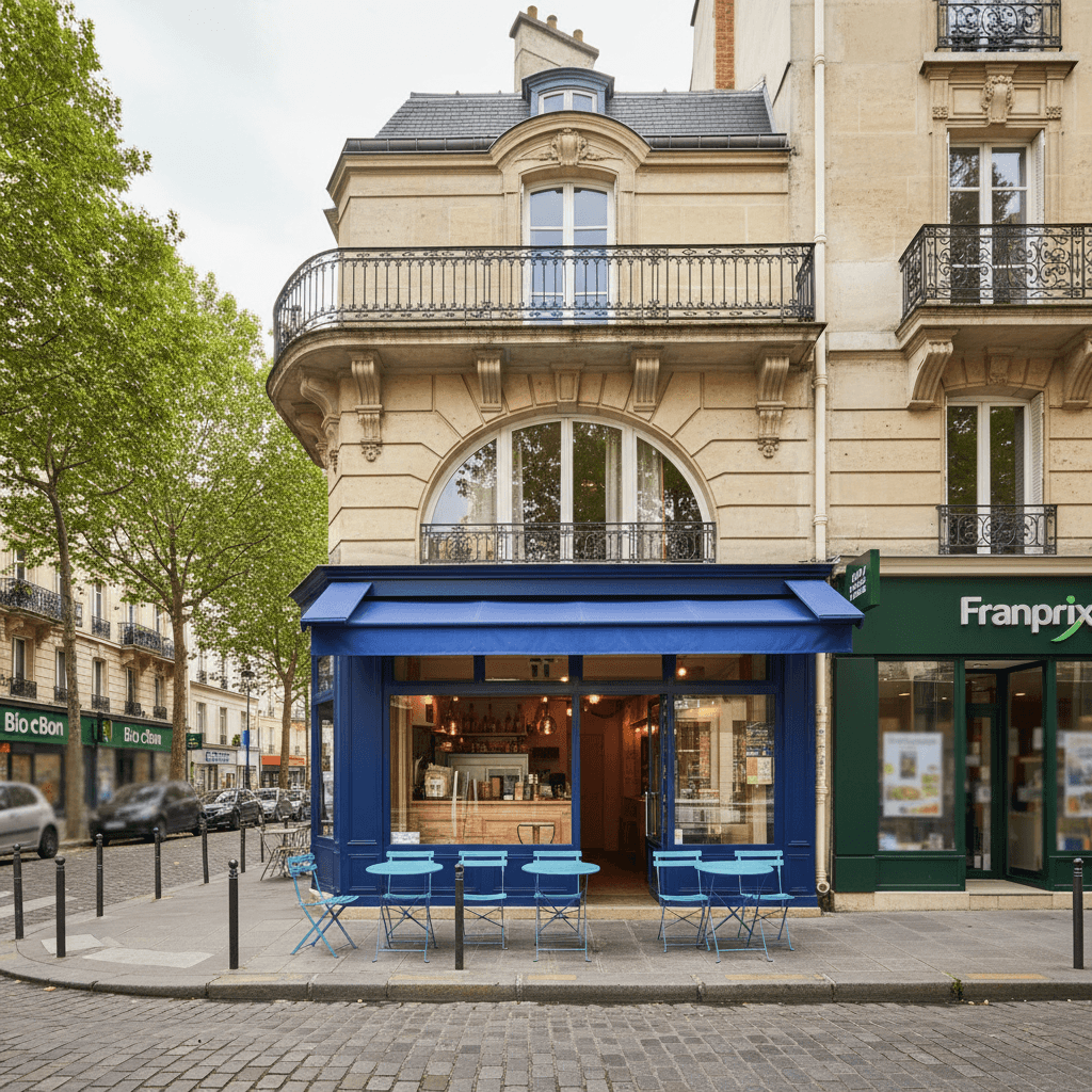 Snack 20 couverts à Paris : licence IV - extraction