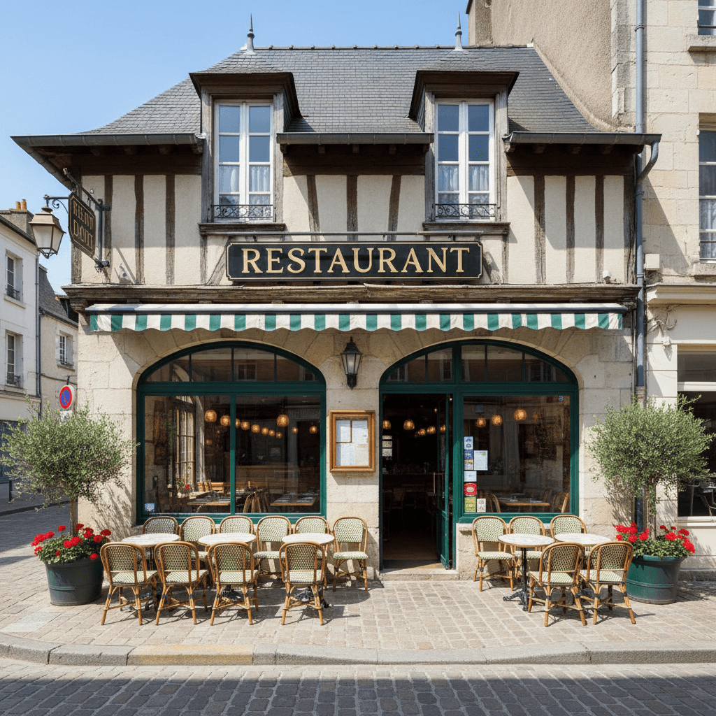 Restaurant à Tours : terrasse - licence IV - Image 1