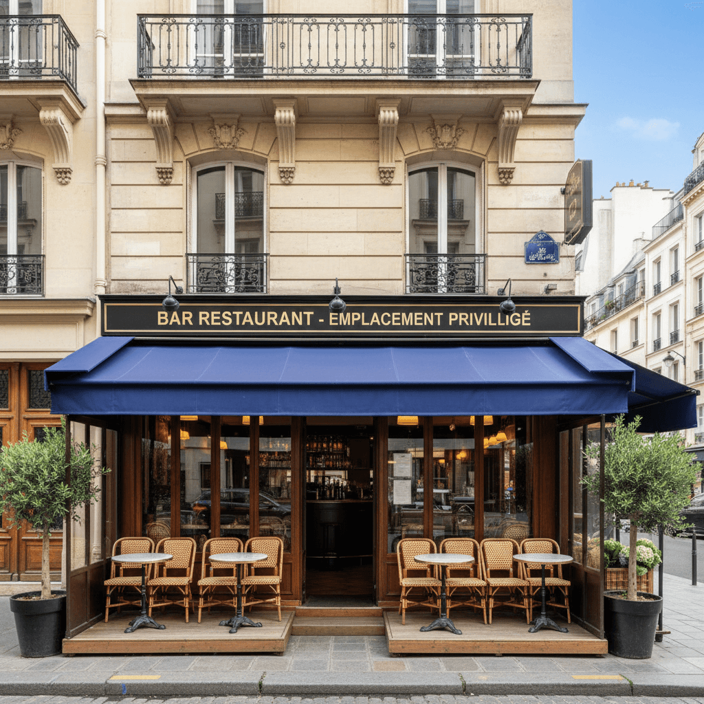 Bar Restaurant à Paris - Emplacement Privilégié