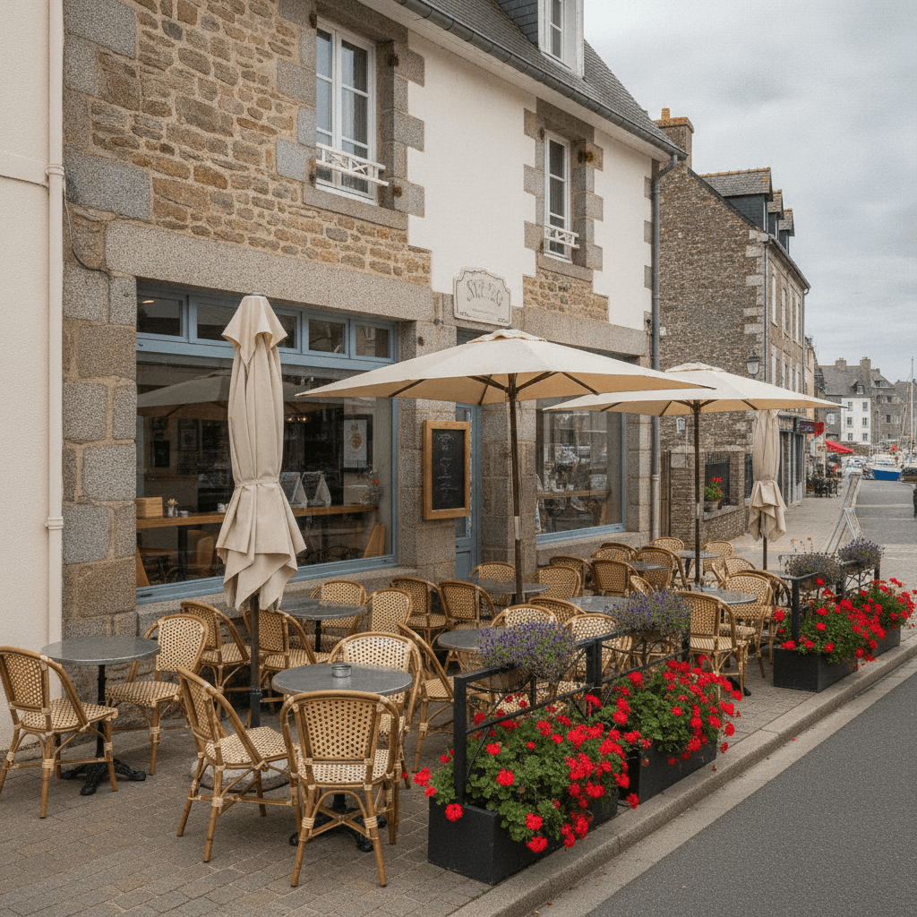 Snack 80m² à Cancale : terrasse - licence IV - Image 1
