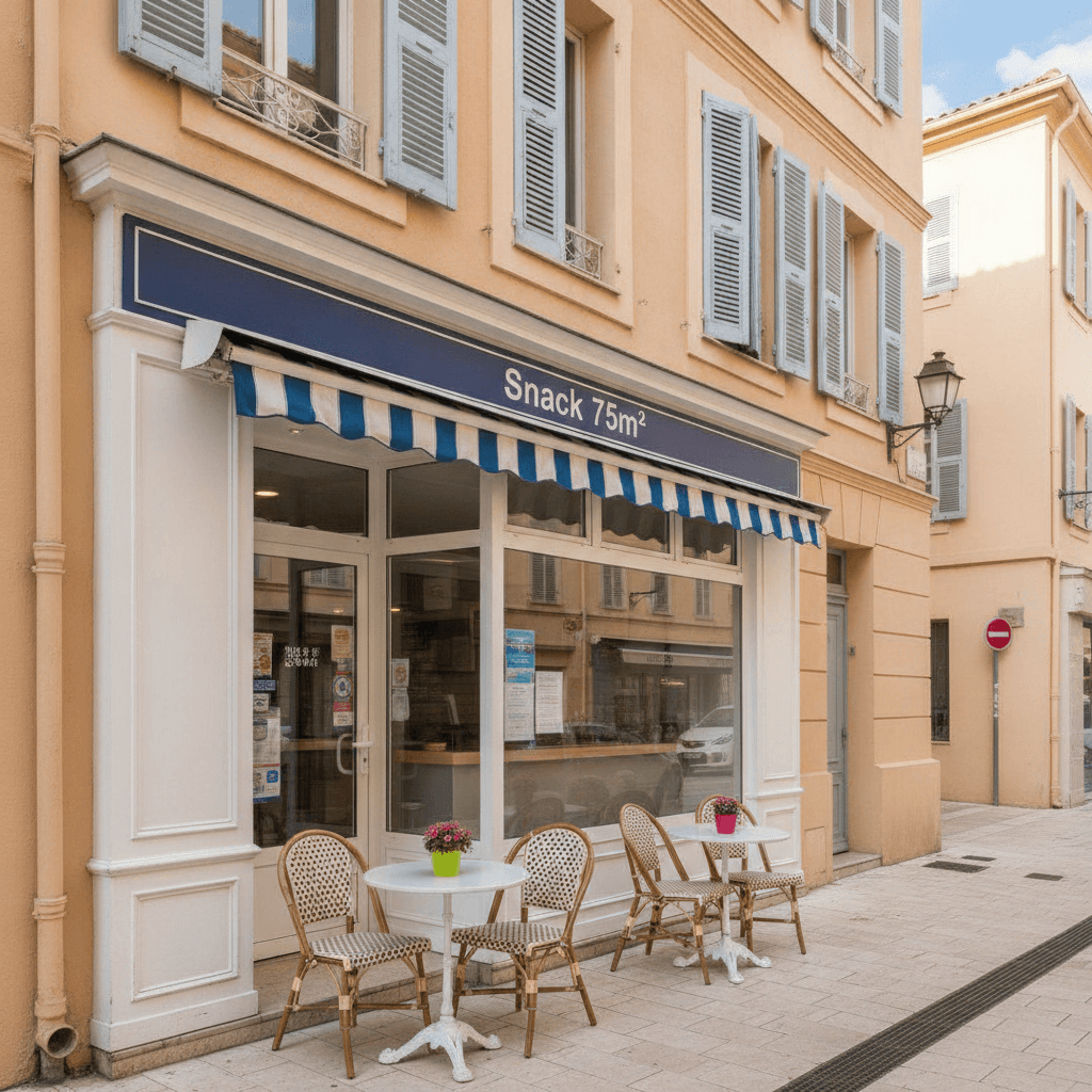 Snack 75m² à Nice