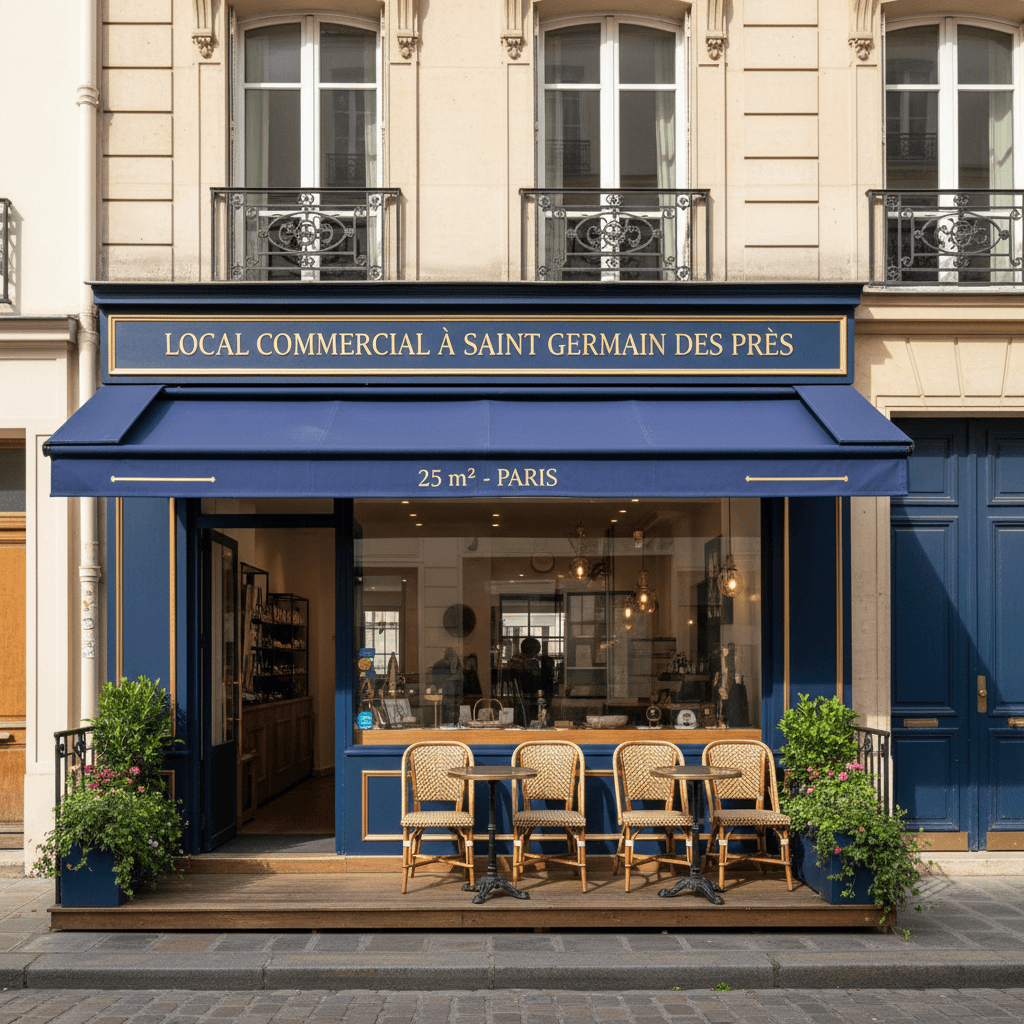 Local Commercial à Saint Germain des Près - Image 1