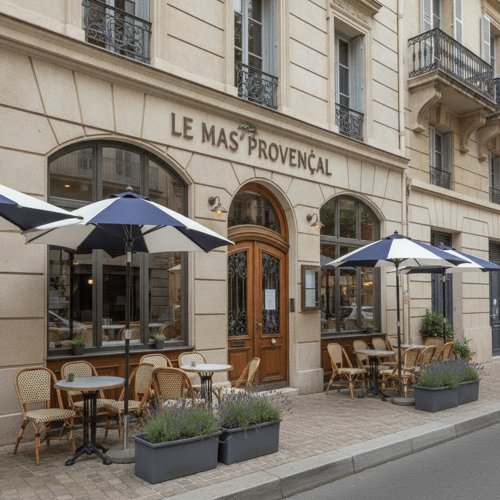 Restaurant 150m² à Marseille : terrasse - licence IV