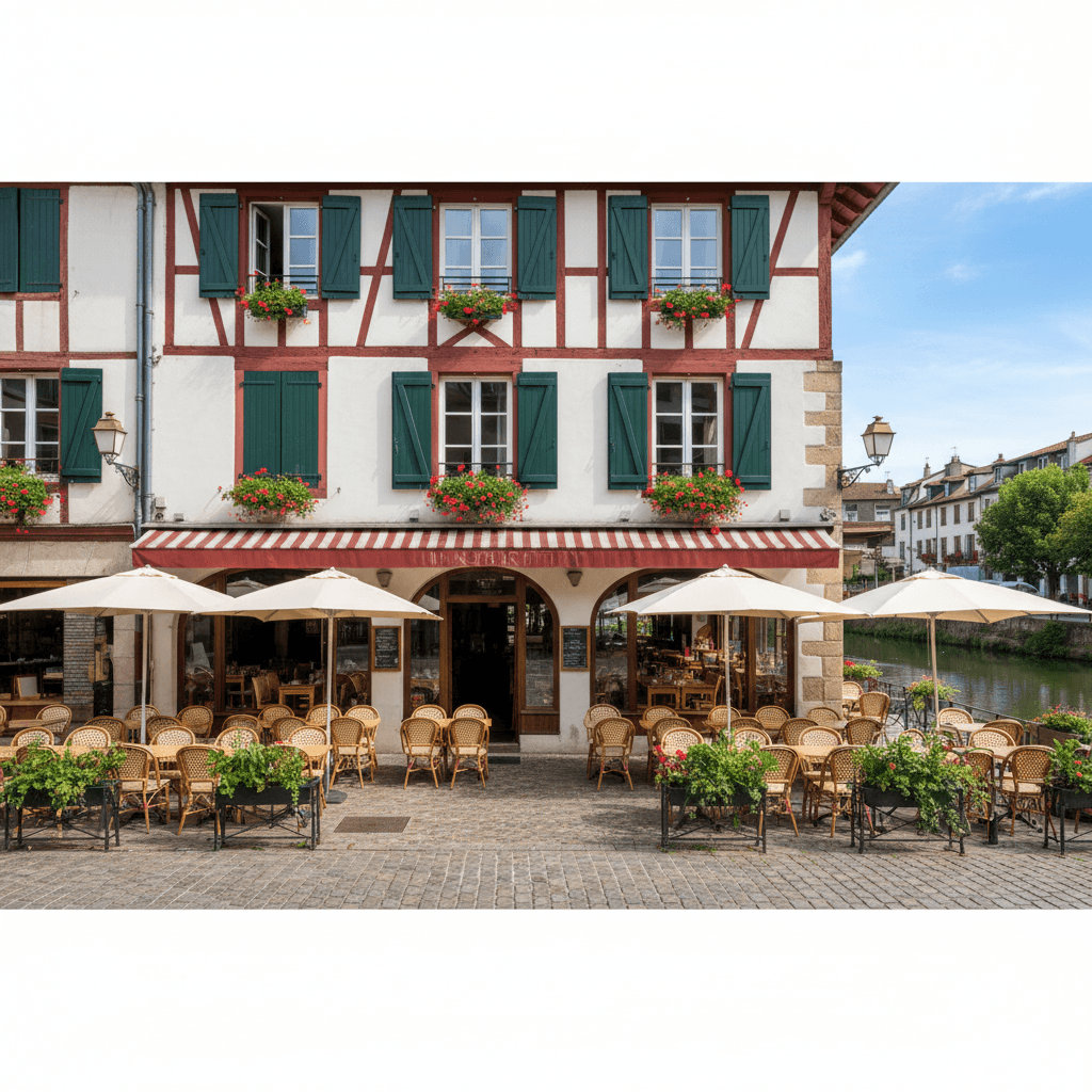 Restaurant 110m² à Bayonne : terrasse - licence IV - Image 1