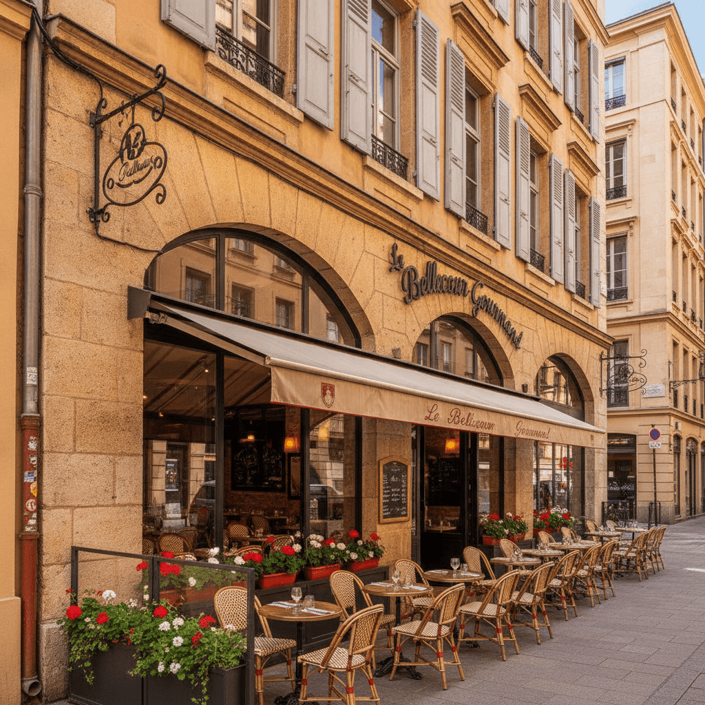 Restaurant 115m² à Lyon : terrasse - licence IV