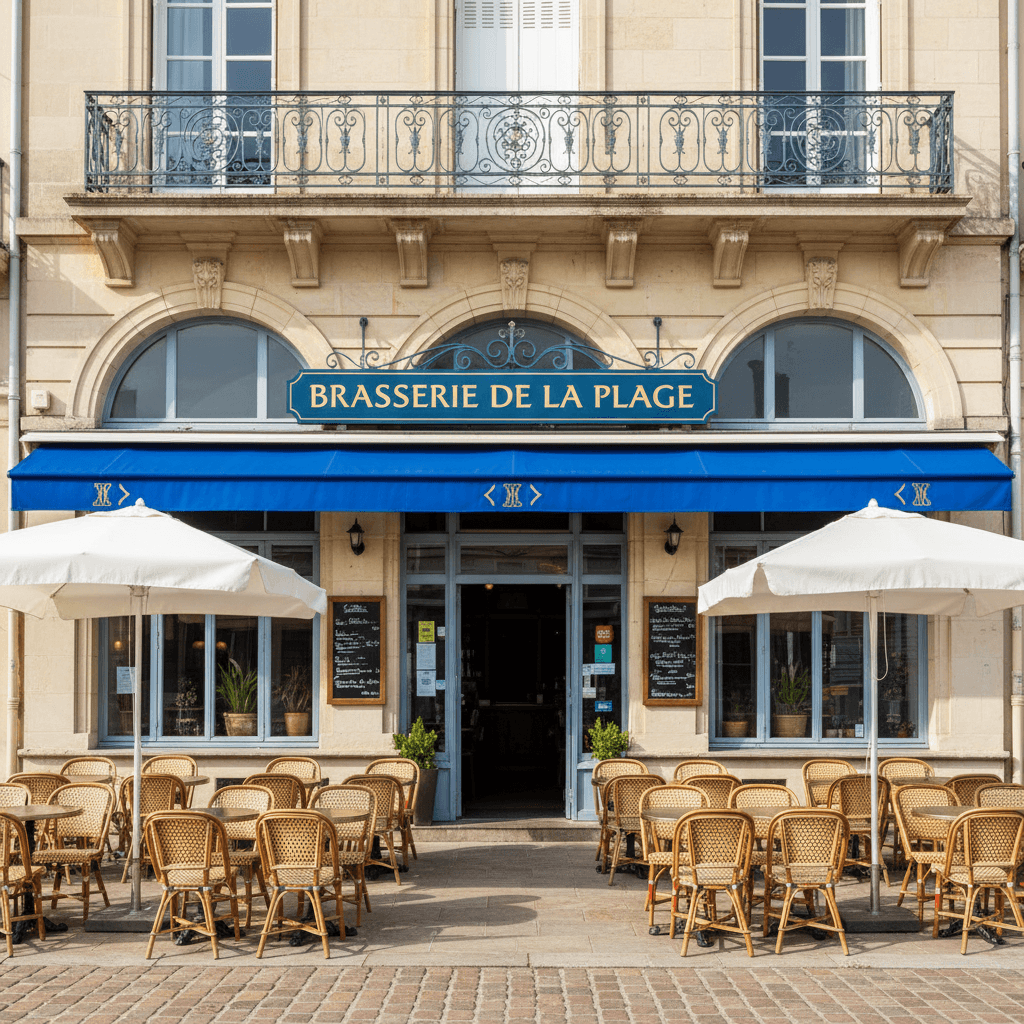 Bar-brasserie 80m² à La Baule-Escoublac : terrasse - Image 1