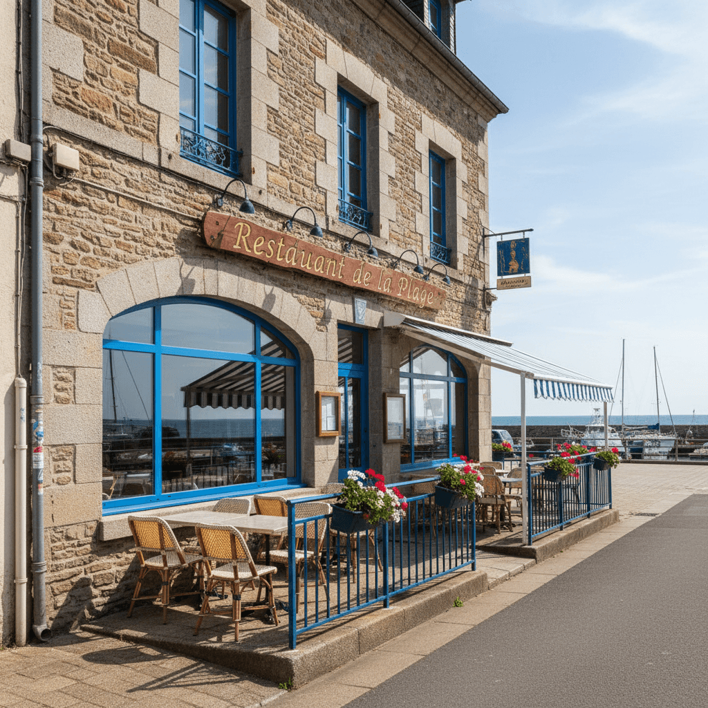 Restaurant 120m² à Lorient : terrasse - licence IV - Image 1