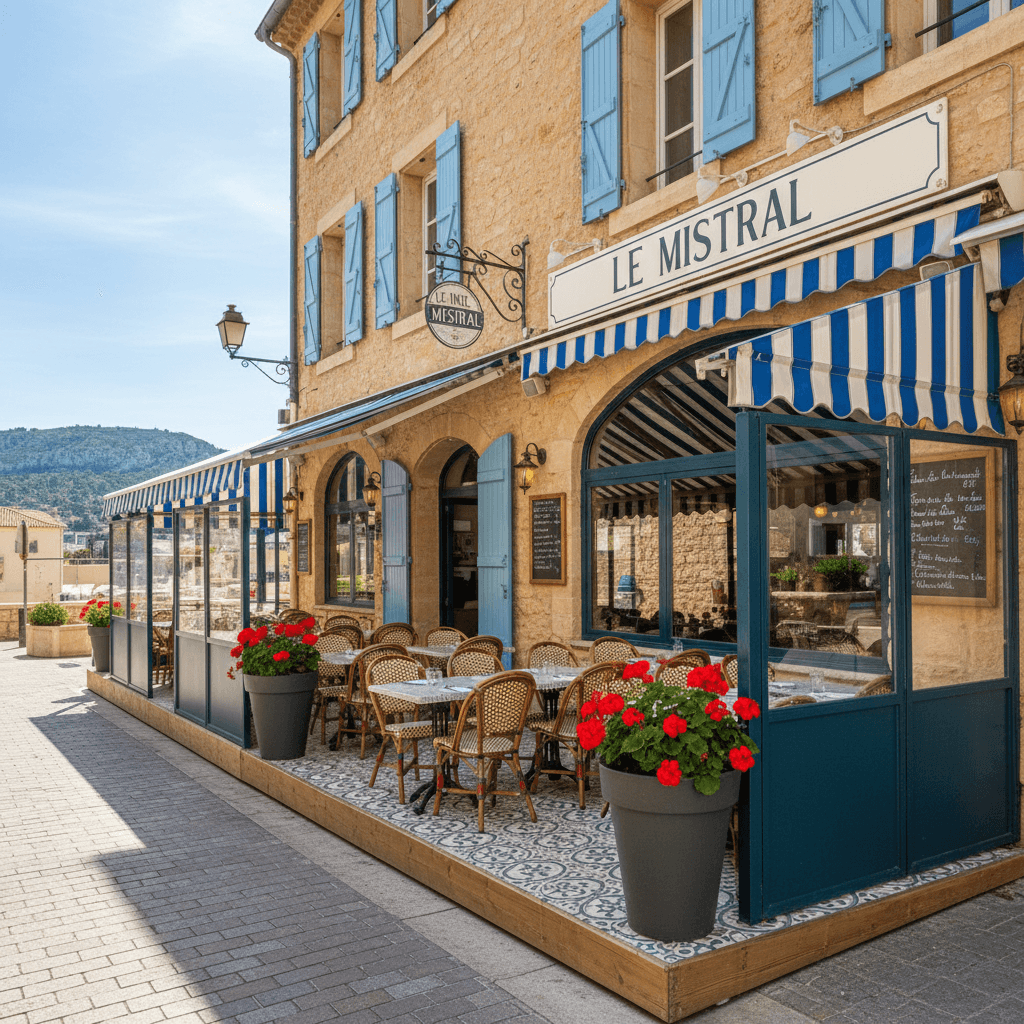Restaurant 350m² à Marseille : terrasse - licence IV - Image 1