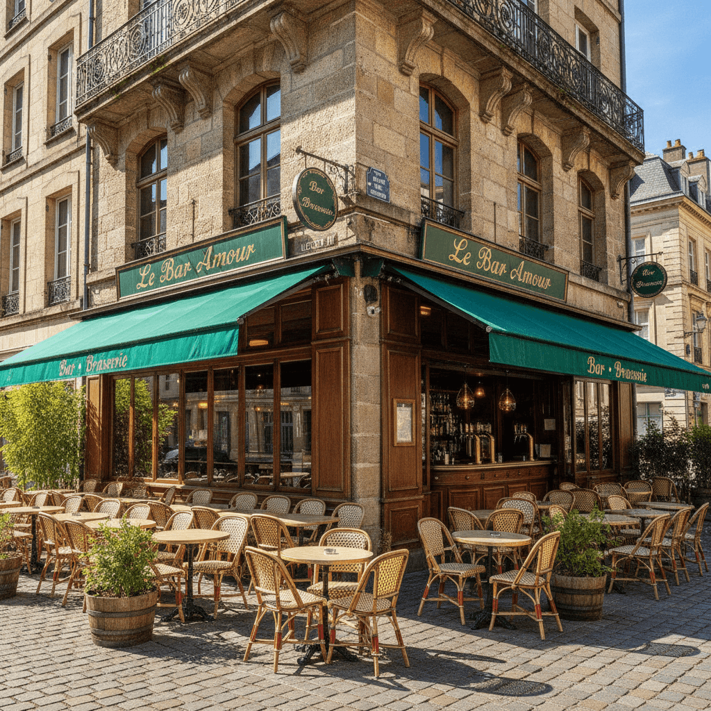 Bar-brasserie 60m² à Metz : terrasse - licence IV - Image 1