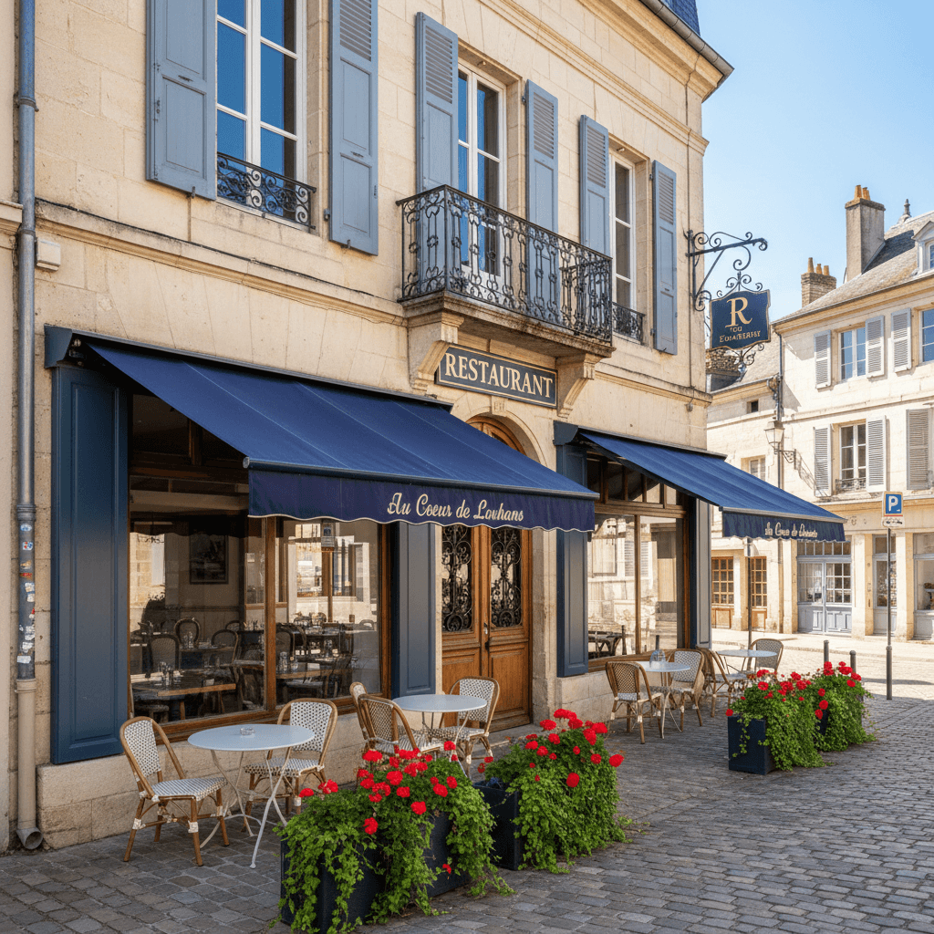 Restaurant à Louhans : terrasse - licence IV - Image 1