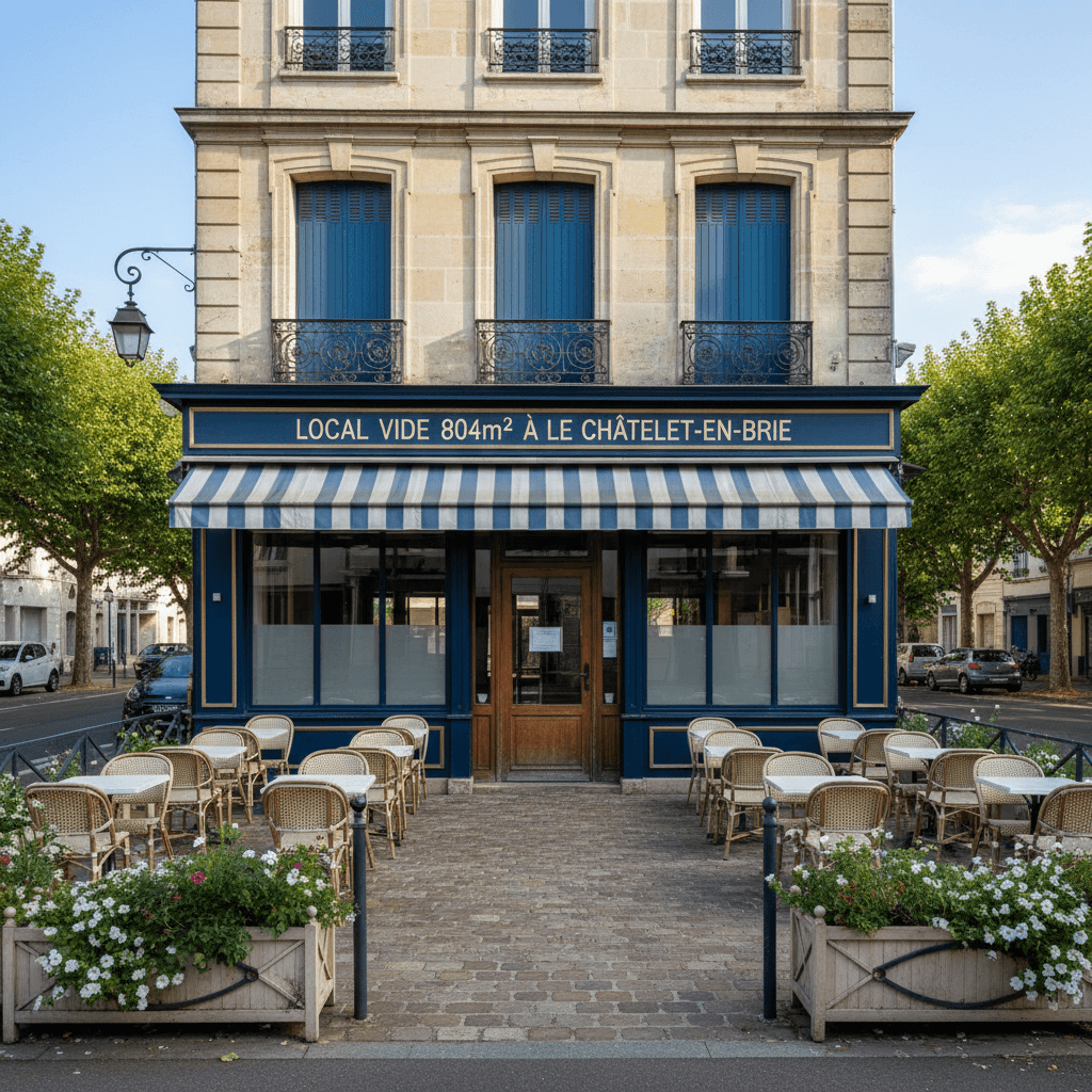 Local vide 804m² à Le Châtelet-en-Brie - Image 1