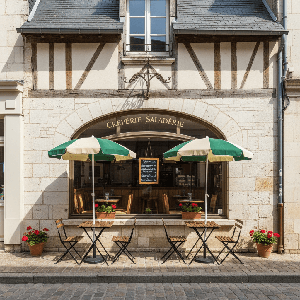 Restaurant à Pont-L'Évêque : terrasse - Image 1