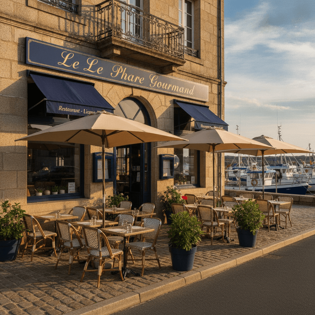 Restaurant à Arzon : terrasse - licence IV - Image 1