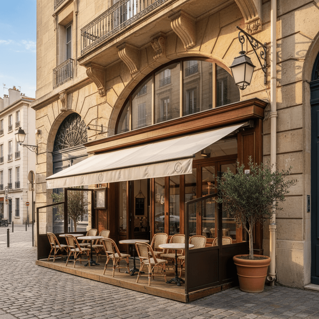 Fast-food à Marseille : terrasse - licence IV - Image 1