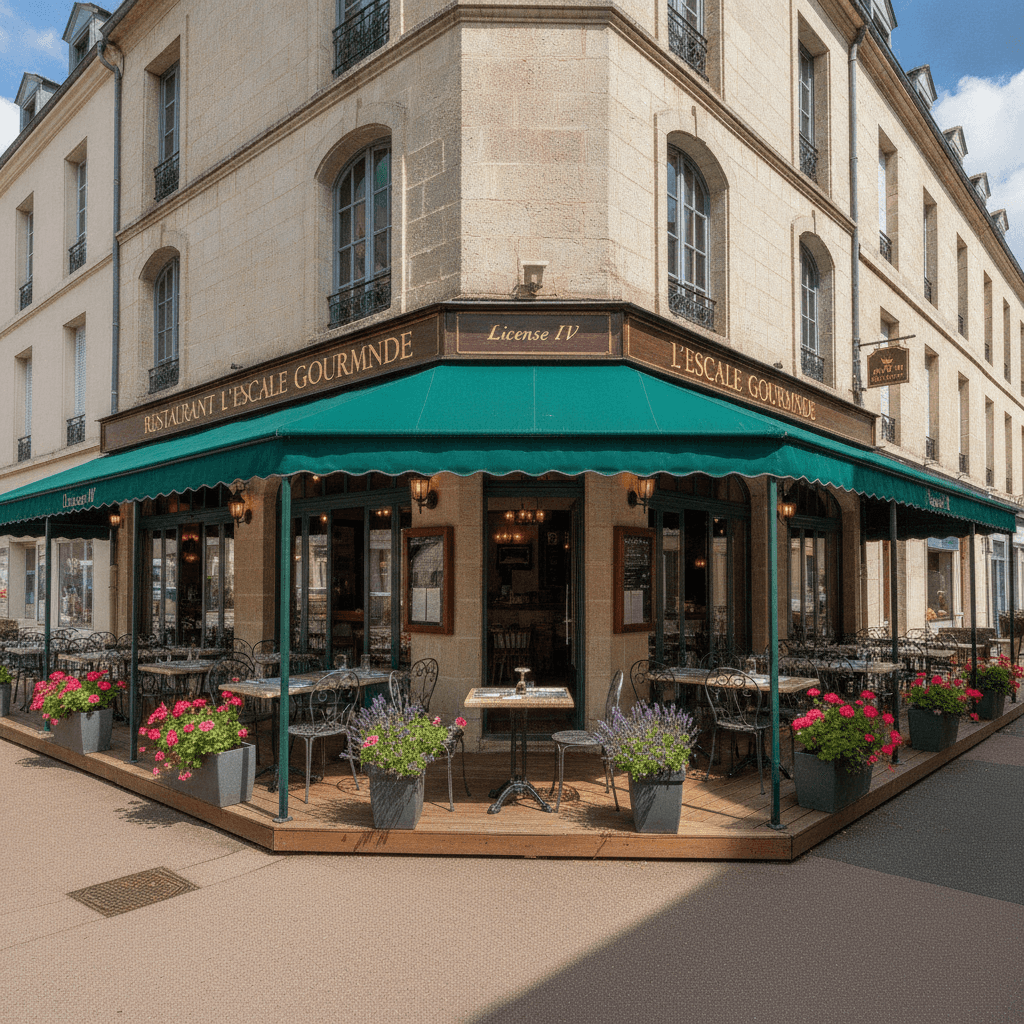 Restaurant 100m² à Vendays-Montalivet : terrasse - licence IV - Image 1