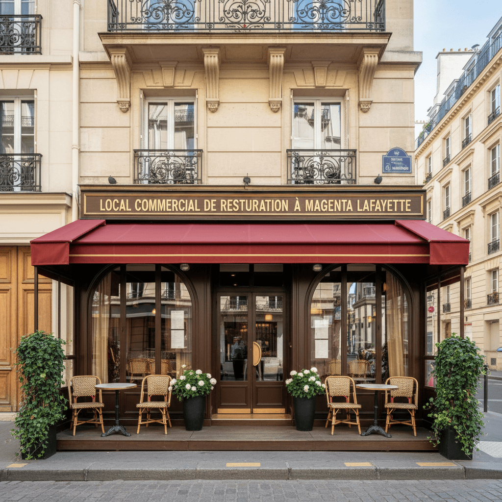 Local Commercial de Restauration à Magenta Lafayette - Image 1