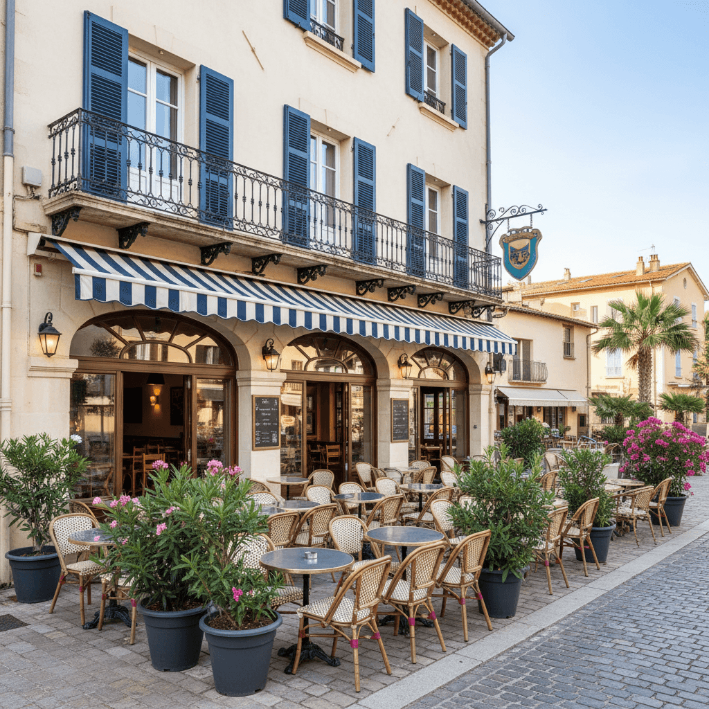 Bar-brasserie 100m² à Argelès-Sur-Mer : terrasse - licence IV - Image 1