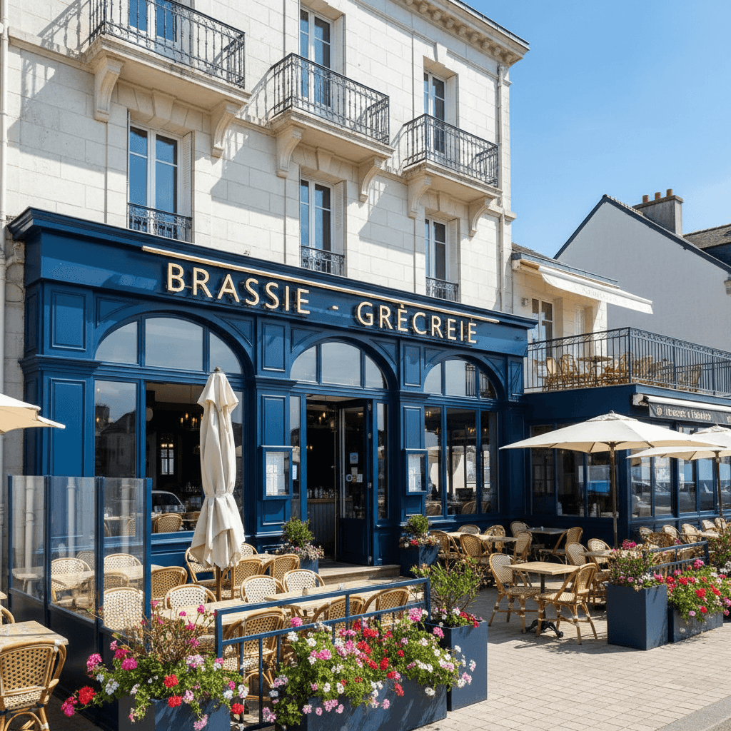 Bar-brasserie à Les Sables-D'Olonne : terrasse - licence IV - Image 1