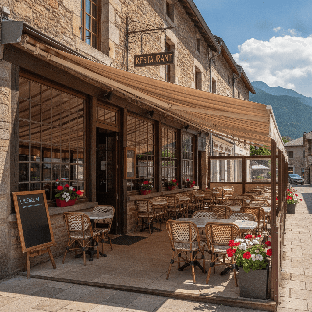 Restaurant à Tarbes : terrasse - licence IV - Image 1