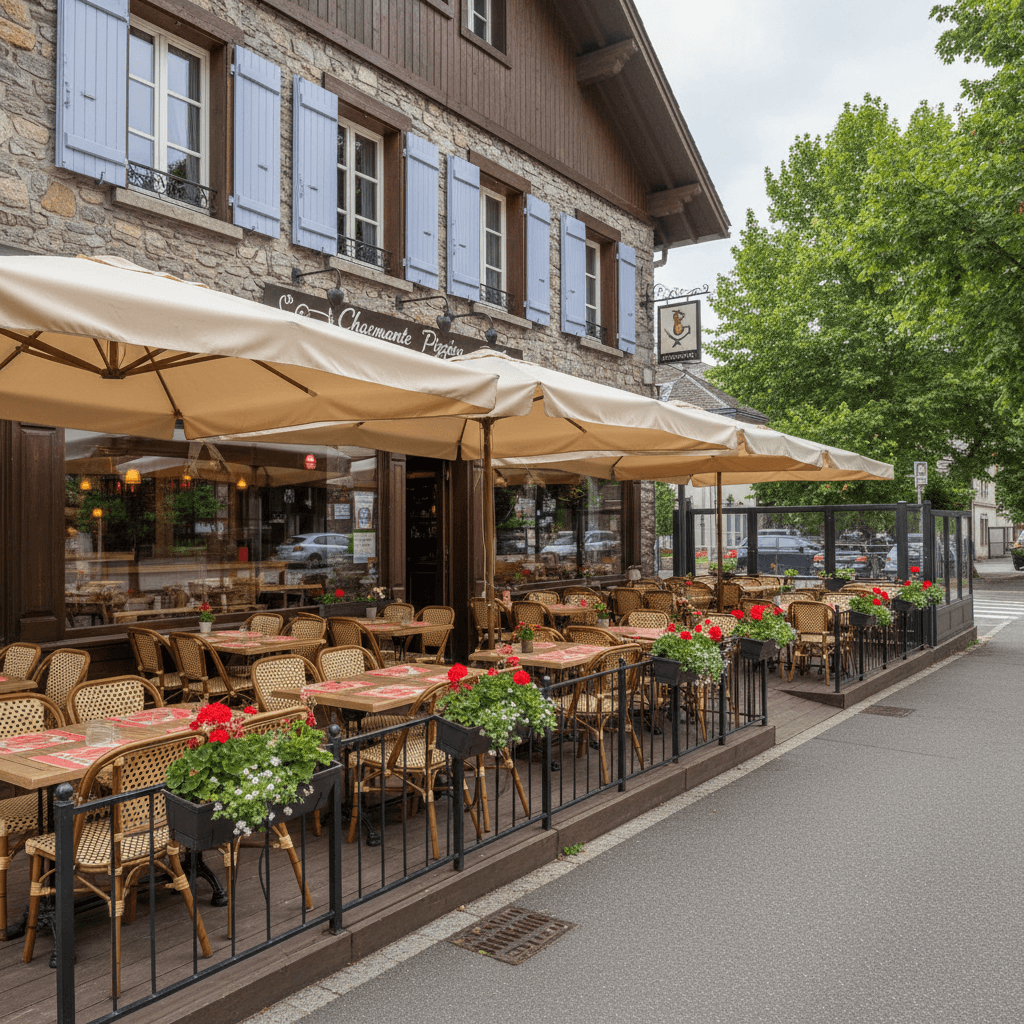 Restaurant 125m² à Chavanod : terrasse - licence IV - Image 1